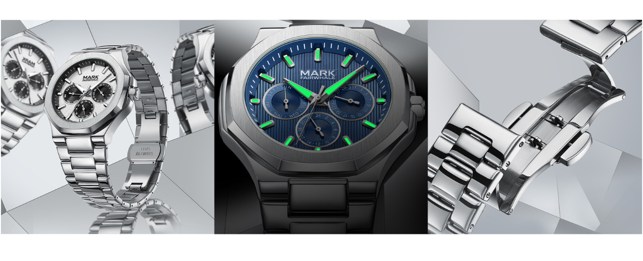 Stainless Steel Watch (Waterproof)