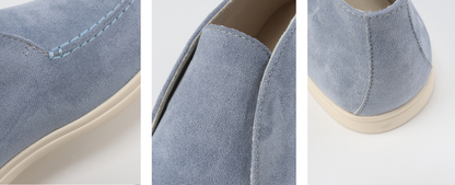 Old Money High Suede Loafers